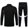 Liverpool Trenings Collegegenser 2024-25 Kvart-Zip Svart - Herre